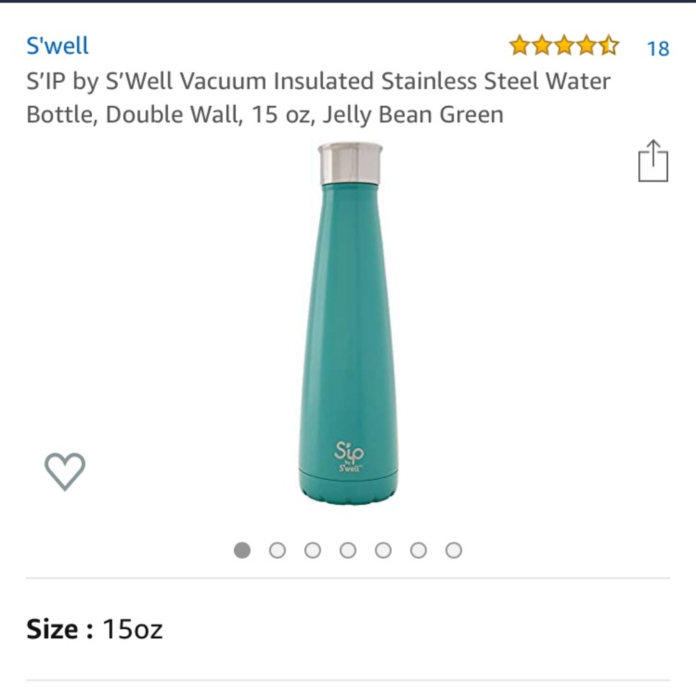 Turquoise Swell bottle (Sip)